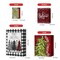 24 Christmas Gift Paper Bags Bulk with handles Wrapping Xmas Holiday Presents(6 Jumbo,6 Large,6 Medium,6 Small)